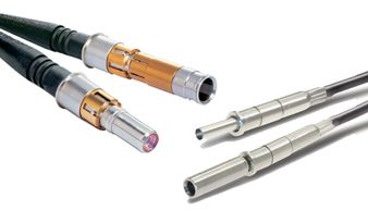 Hypertronics 光纖連接器擴束觸頭，尺寸5和尺寸12